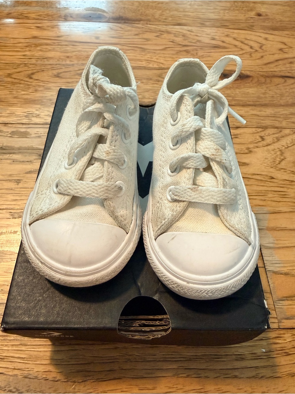 Neutral Cream Canvas Baby & Walker Sneakers